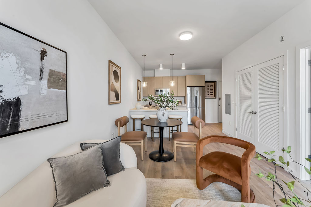Open living room